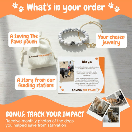 "FREE" Snow Paw Bracelet
