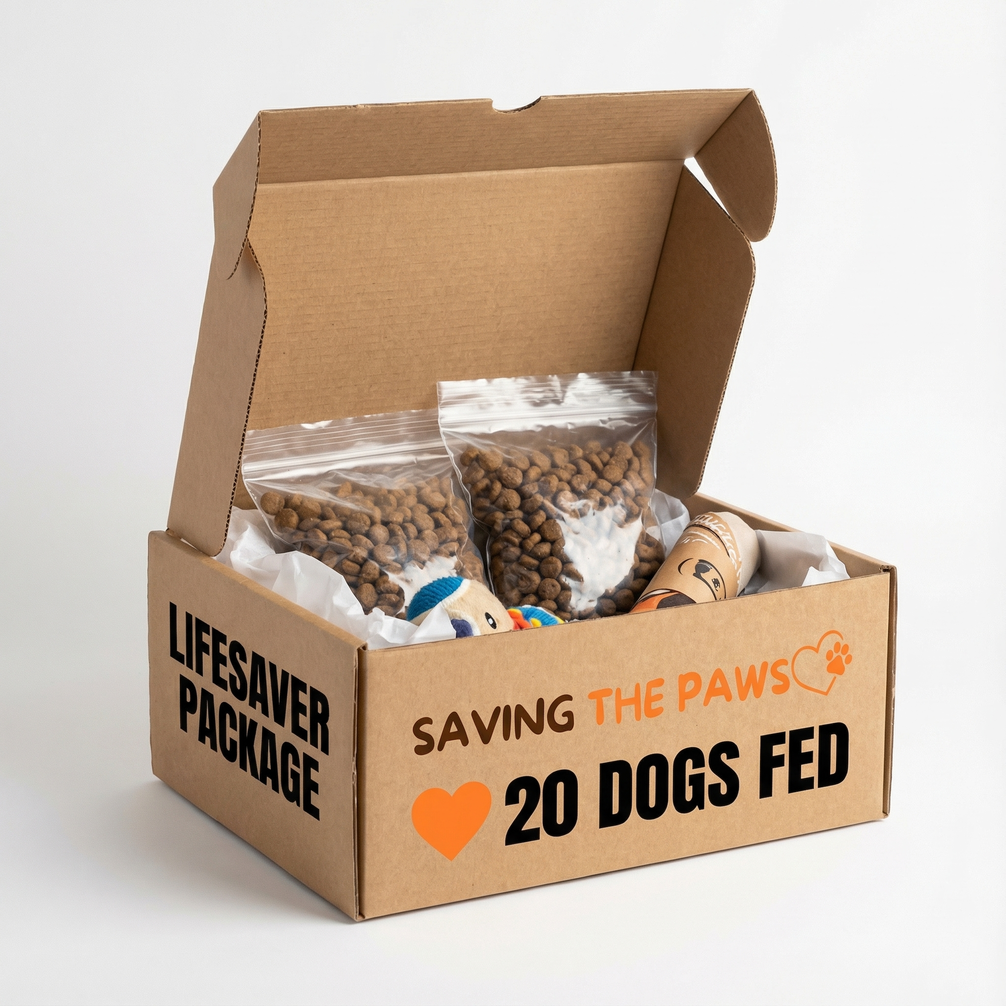 Lifesaver Package | Helps Feed 20 Dogs