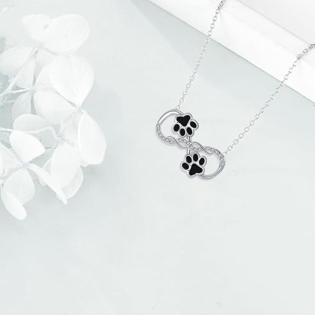 Infinity Symbol Pendant Necklace with Zirconia VIP