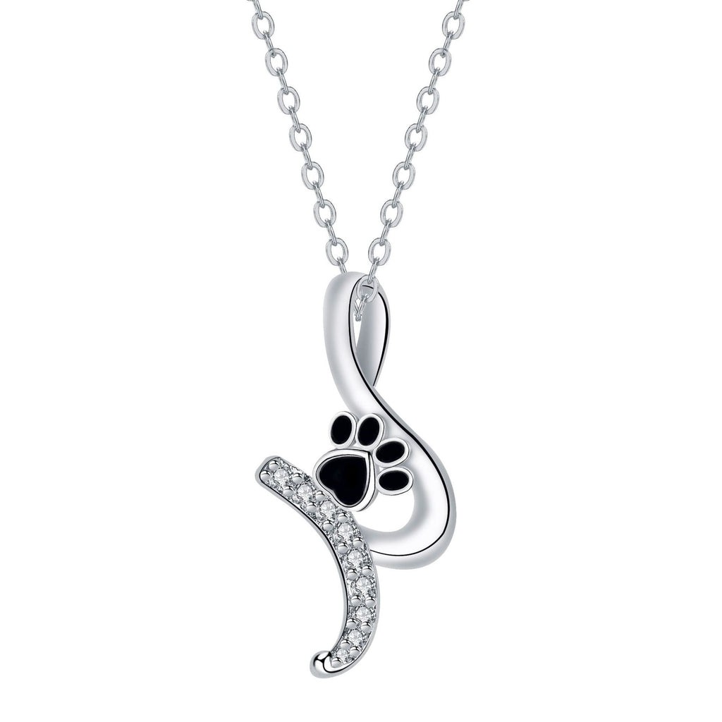 Cute Paw Print Pendant Necklace VIP