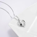 Paw and Heart Necklace with Infinity Charm VIP