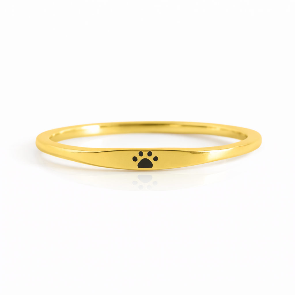 Teeny Tiny Paw Ring