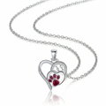 Cute Paw Print Necklace VIP
