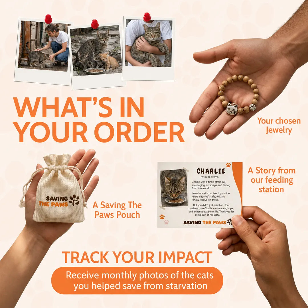 Cat Free Desert Paw Bracelet