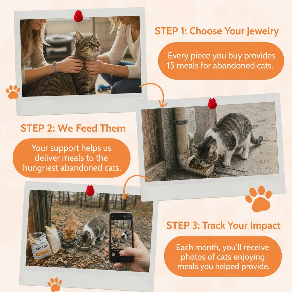 Cat Free Snow Paw Bracelet