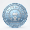 DIAMOND LIFE SAVER BADGE - FEEDS 80 DOGS