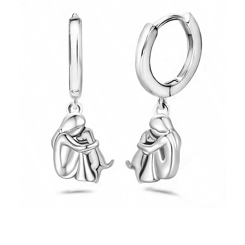 Hug Pendant Necklace with Bonus Earrings – Limited Time Offer VIP