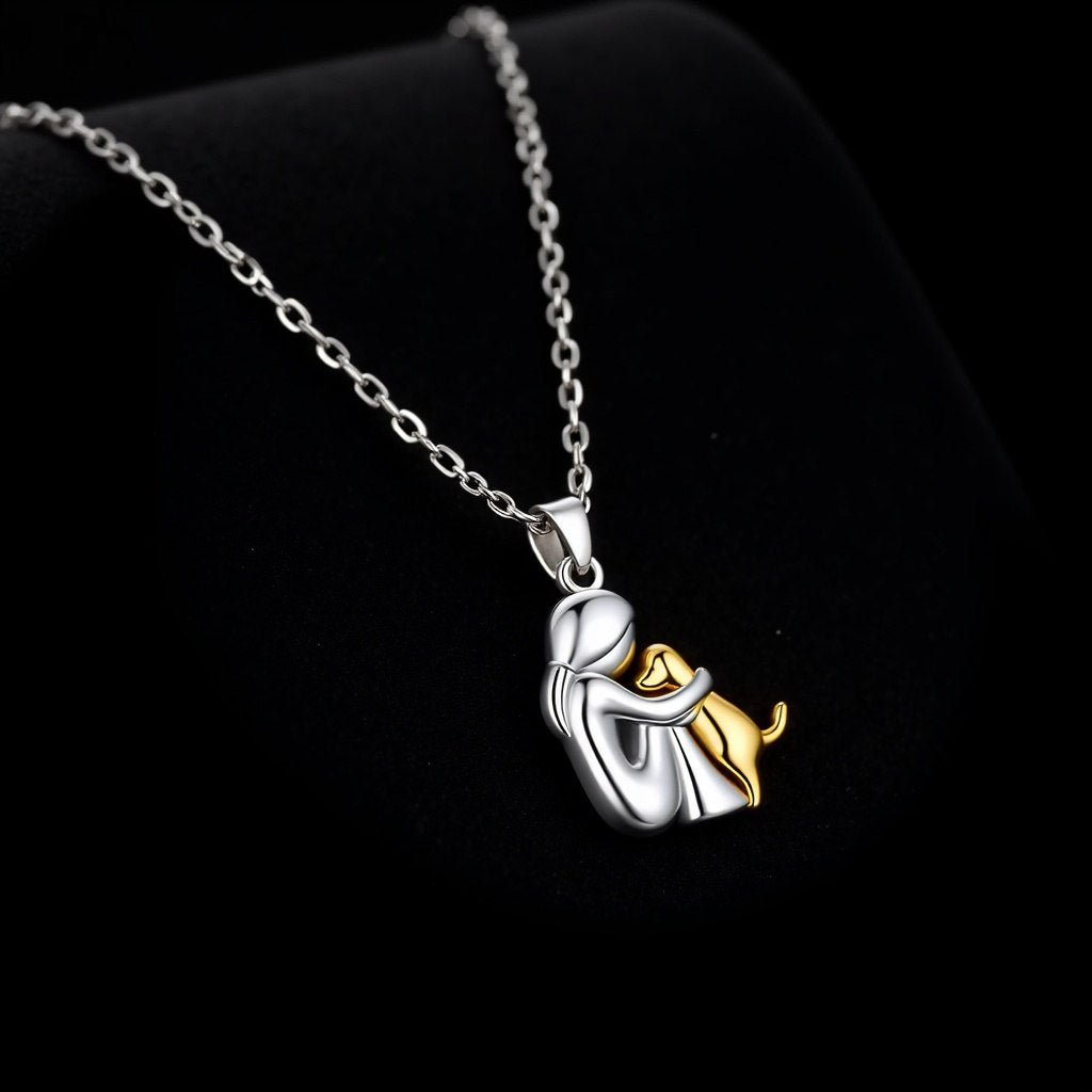 Hug Pendant Necklace with Bonus Earrings – Limited Time Offer VIP