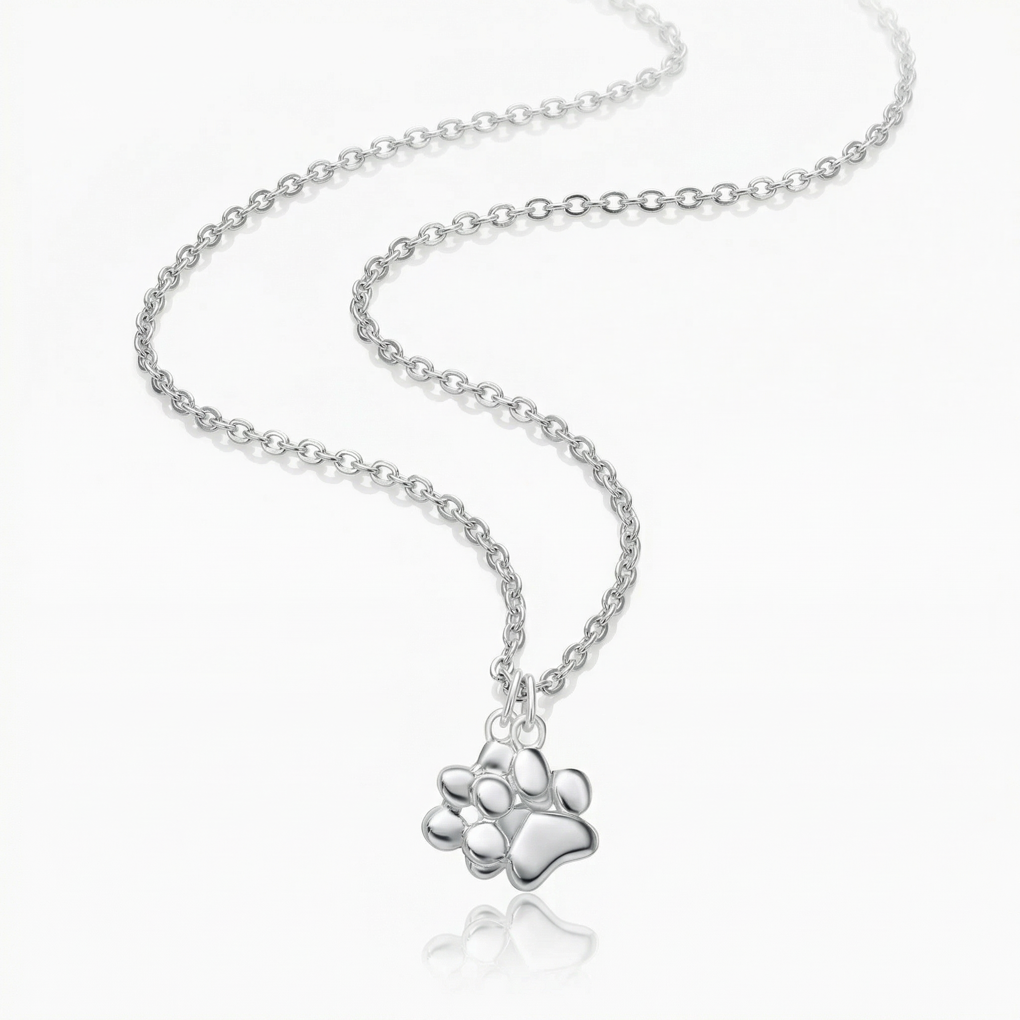 Double Paw Necklace