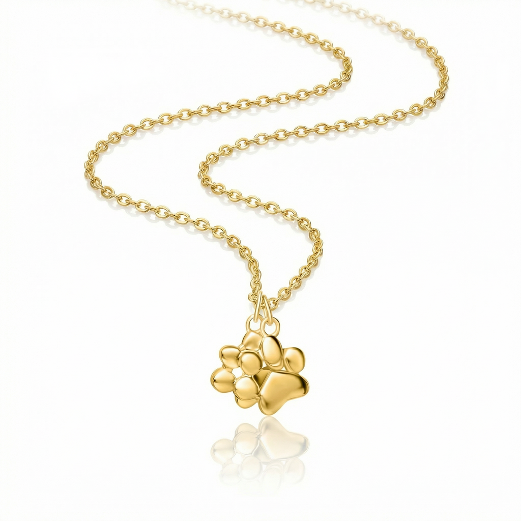 Free Double Paw Necklace