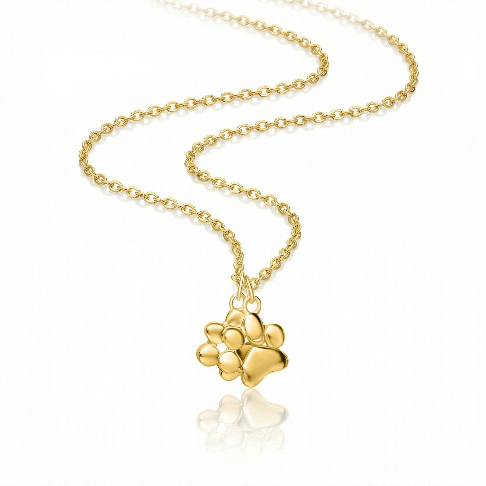 Free Double Paw Necklace