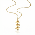 Free Triple Stack Paw Necklace