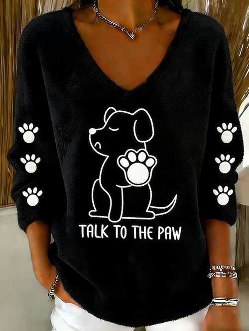 Talking Paws Top