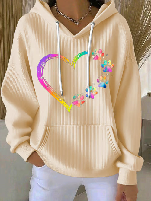 Cute Dog Paw Hoodie