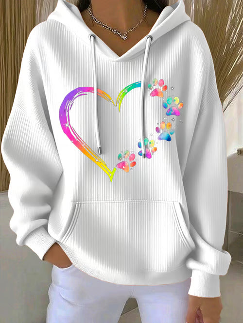 Cute Dog Paw Hoodie