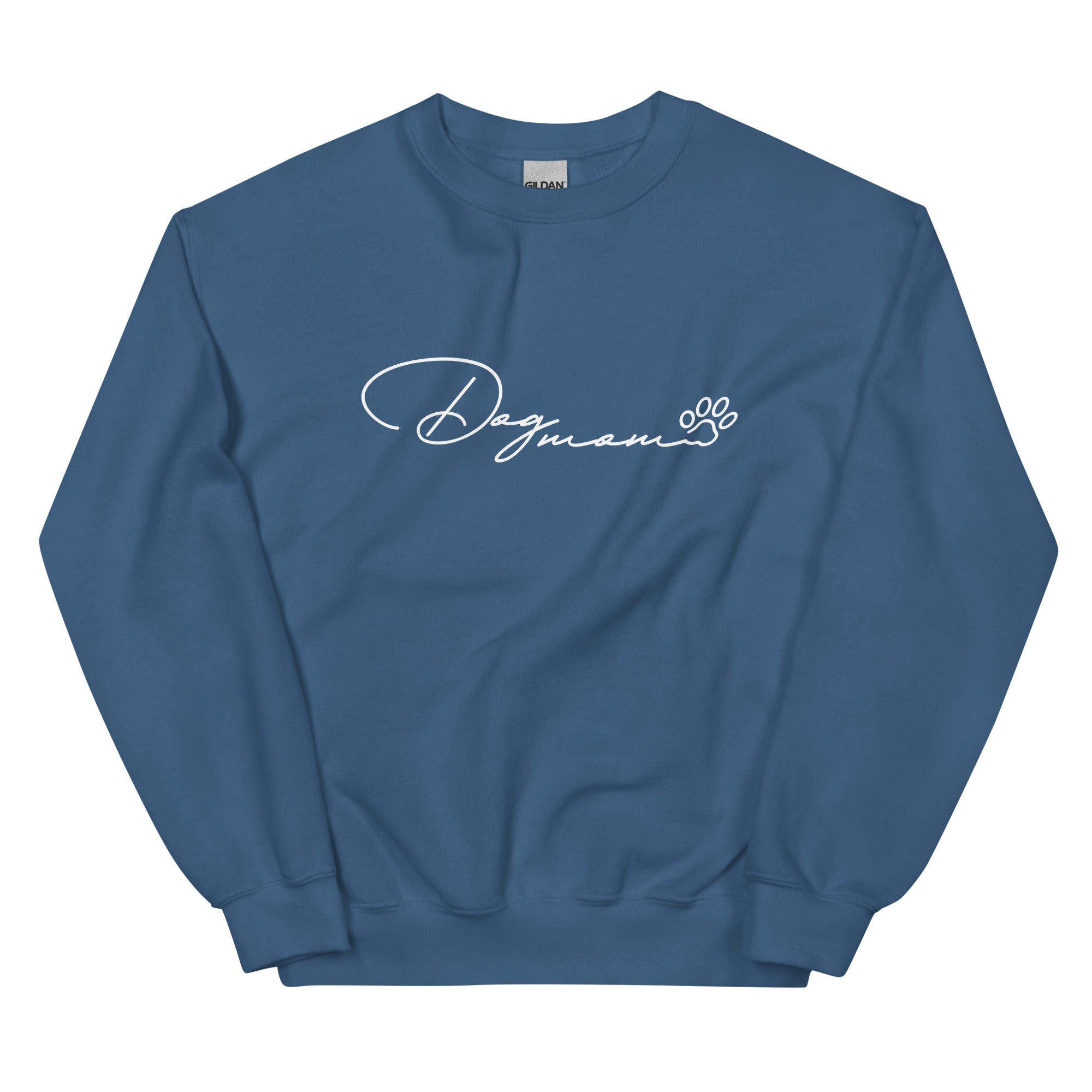 Dog Mom Paw Print Unisex Sweatshirt