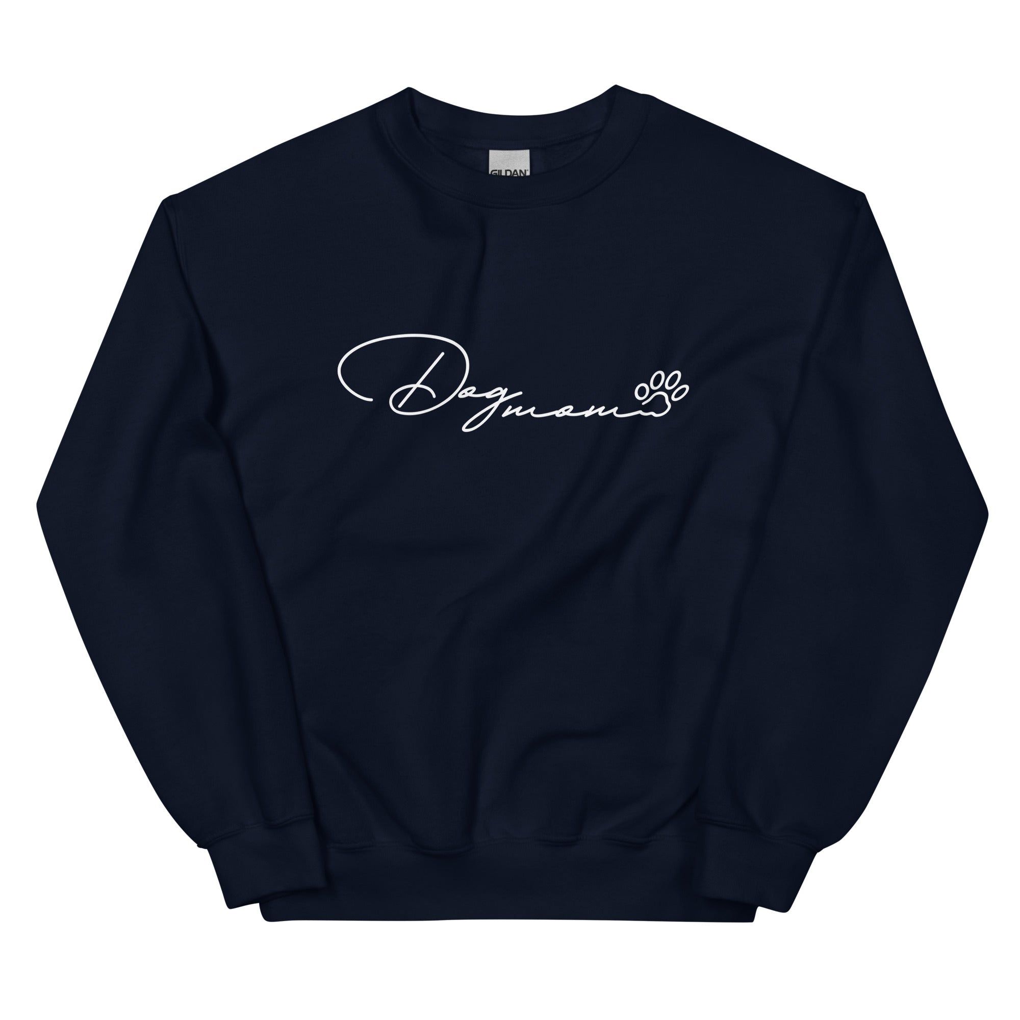 Dog Mom Paw Print Unisex Sweatshirt