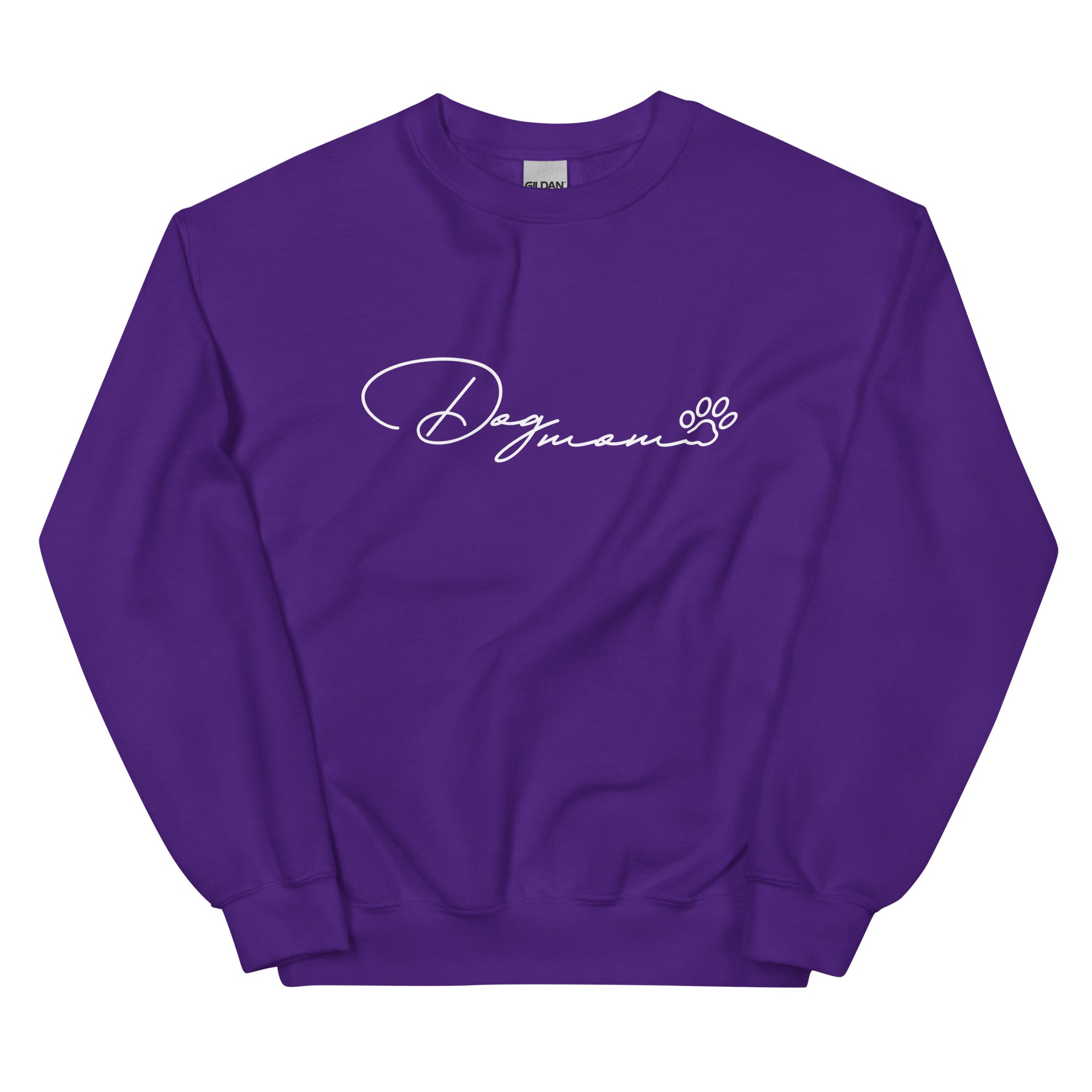 Dog Mom Paw Print Unisex Sweatshirt