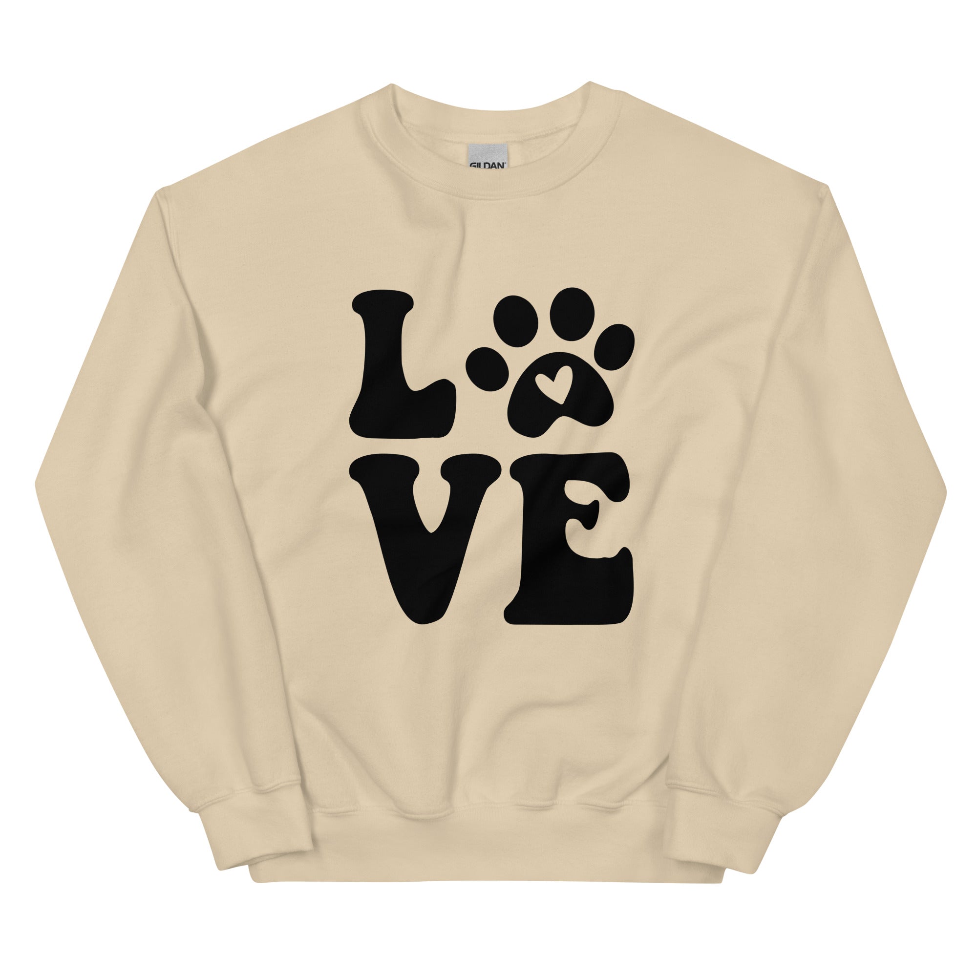 Love in Every Paw Print Sweatshirt