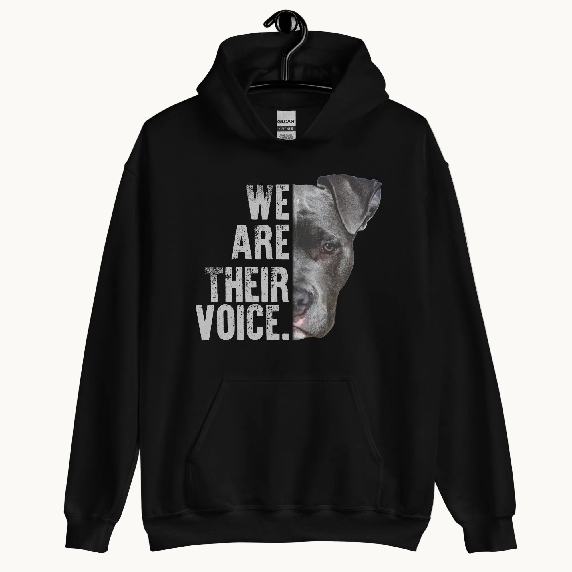 We are Their Voice Dog Rescue Hoodie