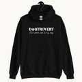 Dogtrovert I'd Rather Talk to My Dog Unisex Hoodie