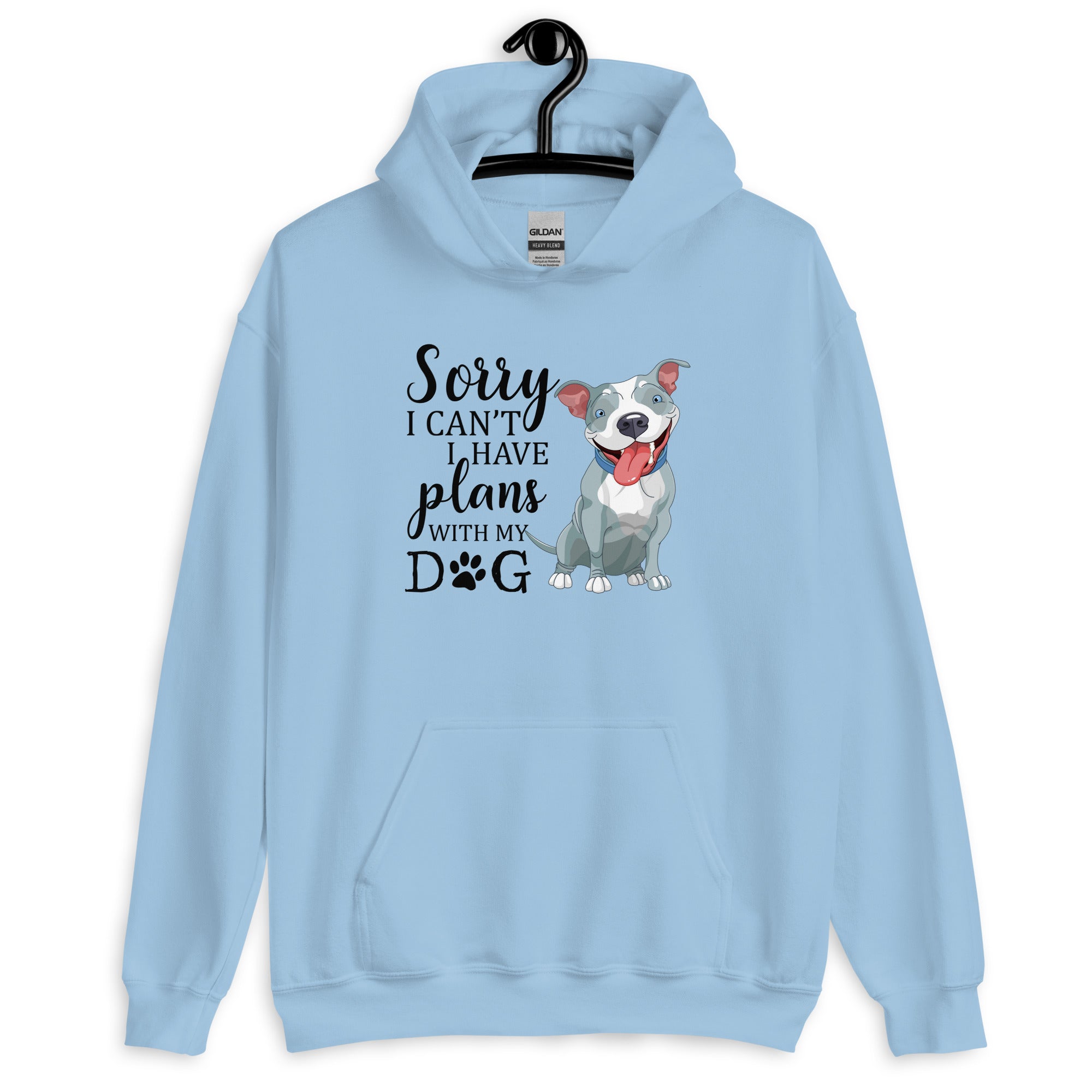Sorry I Can't I Have Plans with My Dog Hoodie