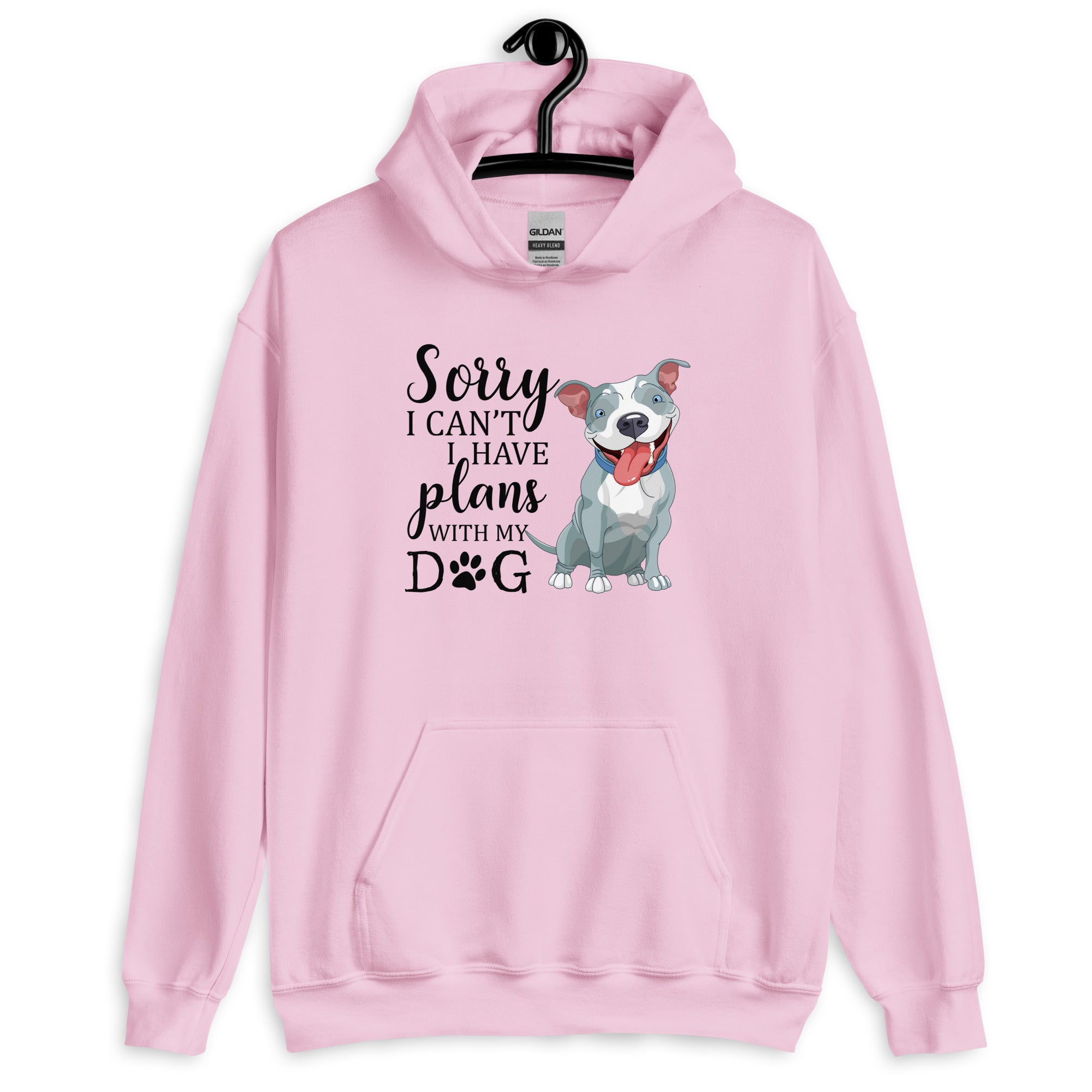 Sorry I Can't I Have Plans with My Dog Hoodie