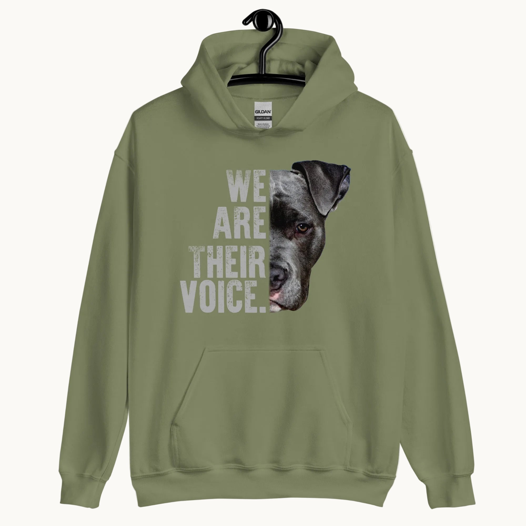 We are Their Voice Dog Rescue Hoodie