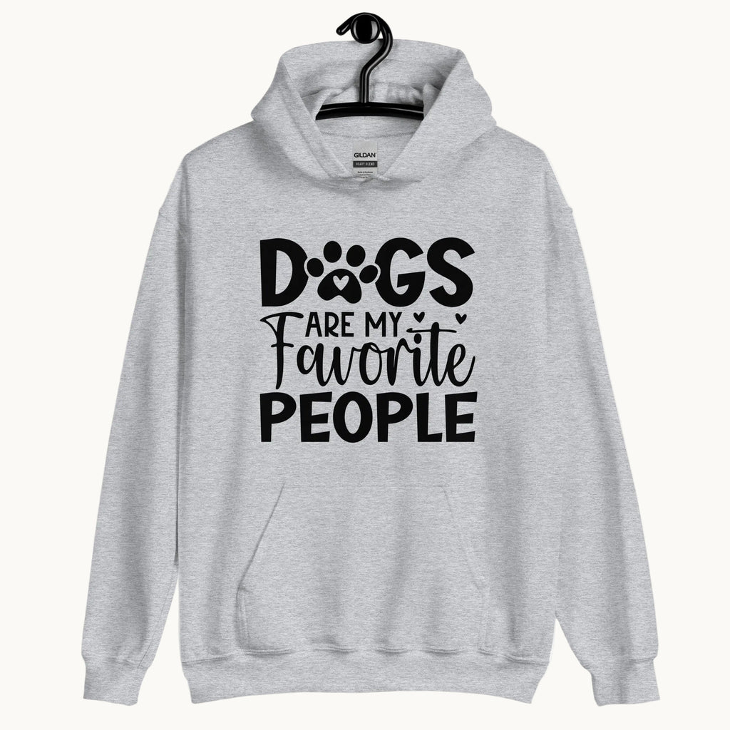 Dogs Are My Favorite People Hoodie